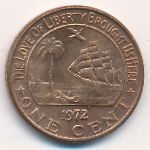 Либерия, 1 цент (1961&ndash;1984 г.)