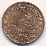 Либерия, 1 цент (1972 г.)