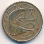 Сингапур, 20 центов (1968 г.)