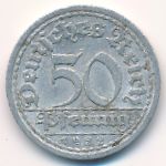 Веймарская республика, 50 пфеннигов (1922 г.)