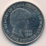 Великобритания, 5 фунтов (1999 г.)