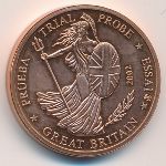 Great Britain., 5 euro cent, 2002