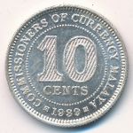 Малайя, 10 центов (1939 г.)