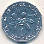 Ямайка, 1 цент (1991 г.)