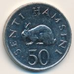 Tanzania, 50 senti, 1990