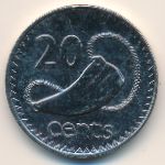 Фиджи, 20 центов (1990–2006 г.)