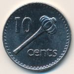 Фиджи, 10 центов (1995–1999 г.)