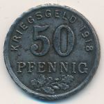 Хаттинген., 50 пфеннигов (1918 г.)