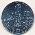 Guatemala, 10 centavos, 2009