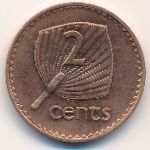 Фиджи, 2 цента (2001 г.)