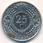 Антильские острова, 25 центов (1994 г.)
