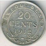 Newfoundland, 20 cents, 1912