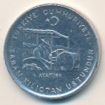 Turkey, 10 kurus, 1975