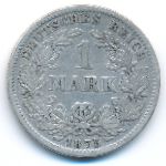 Германия, 1 марка (1875 г.)