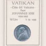 Ватикан, 10 лир (1962 г.)
