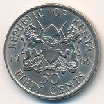 Кения, 50 центов (1966–1968 г.)