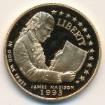 USA, 5 dollars, 1993