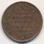 Британская Индия, 1/4 анны (1898 г.)