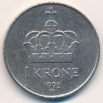 Норвегия, 1 крона (1975 г.)