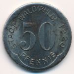 Вальд., 50 пфеннигов (1920 г.)