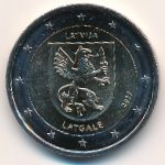 Латвия, 2 евро (2017 г.)