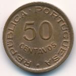 Ангола, 50 сентаво (1954 г.)