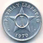 Cuba, 1 centavo, 1970