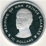 Fiji, 10 dollars, 1981