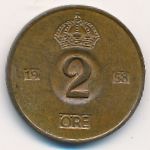 Швеция, 2 эре (1958 г.)