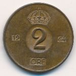 Швеция, 2 эре (1964 г.)