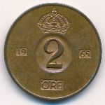 Швеция, 2 эре (1965 г.)