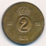 Швеция, 2 эре (1969 г.)