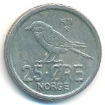 Норвегия, 25 эре (1971 г.)