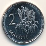 Lesotho, 2 maloti, 1998