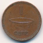 Фиджи, 1 цент (1990–2001 г.)
