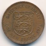 Джерси, 1 новый пенни (1971 г.)