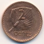 Фиджи, 2 цента (2001 г.)