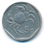 Мальта, 5 центов (1991 г.)