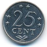 Антильские острова, 25 центов (1979 г.)