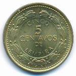 Honduras, 5 centavos, 1999