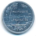 Французская Полинезия, 1 франк (1979–2009 г.)