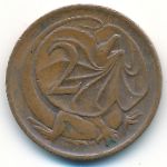 Австралия, 2 цента (1978 г.)