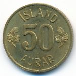 Iceland, 50 aurar, 1969