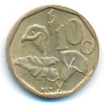 ЮАР, 10 центов (1991 г.)