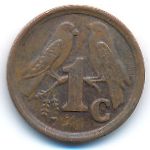South Africa, 1 cent, 1994