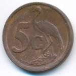 ЮАР, 5 центов (1997 г.)