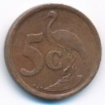ЮАР, 5 центов (1996 г.)
