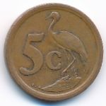 ЮАР, 5 центов (1995 г.)