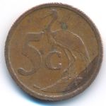 ЮАР, 5 центов (2006 г.)