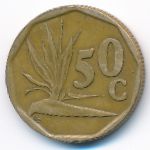 South Africa, 50 cents, 1994